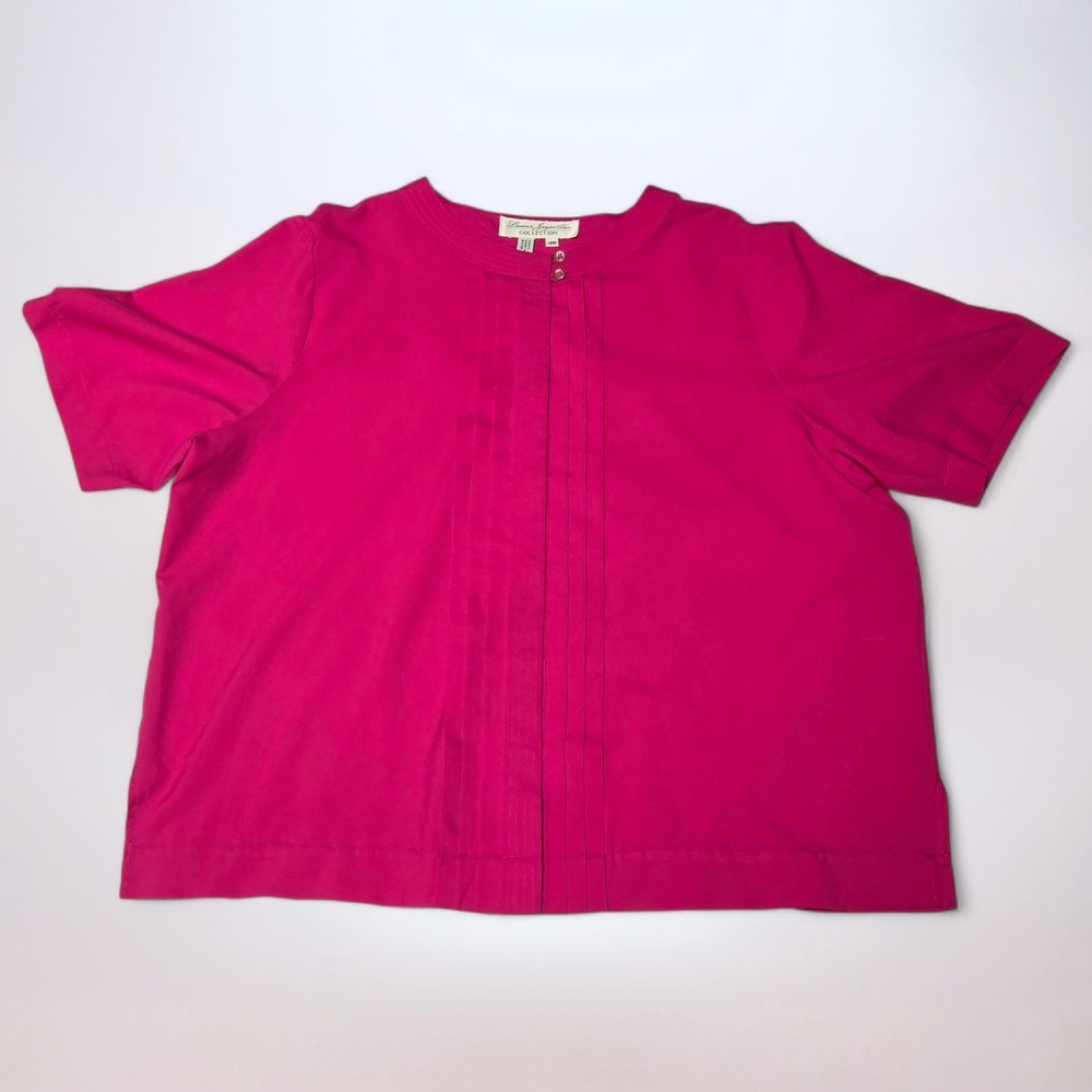 Laura & Jayne Two Collection Pink Vintage Blouse (Size 18W)